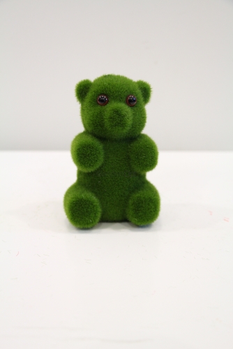 СВ-001 (Мишка маленький зеленый  H- 10 cм. )