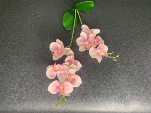 ЦС-38 (Орхидея силикон с листьями H-47 см . )