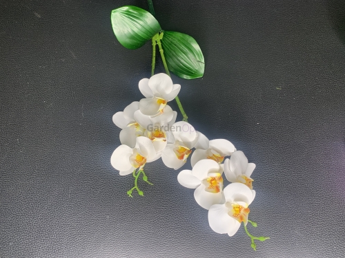 ЦС-35 (Орхидея силикон с листьями H-47 см . )