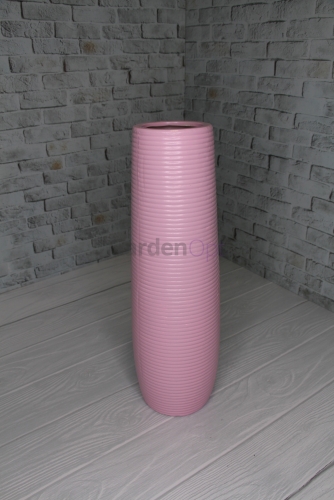 V-019 (Ваза керамика H- 45  см. цвет розовый )