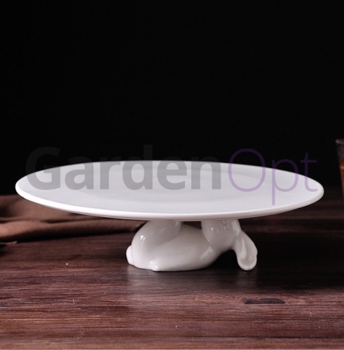 СК-07 (Тортница лежачий кролик диаметр тарелки 30 см.)N 12