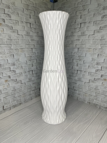 V-203 (Ваза керамика H-75 см. арт.3008  белый )